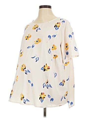 Isabel Maternity 3/4 Sleeve Blouse (view 1)