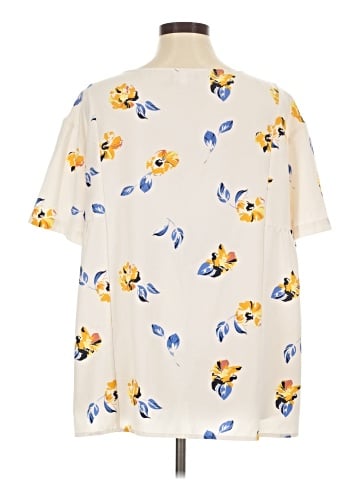 Isabel Maternity 3/4 Sleeve Blouse (view 2)