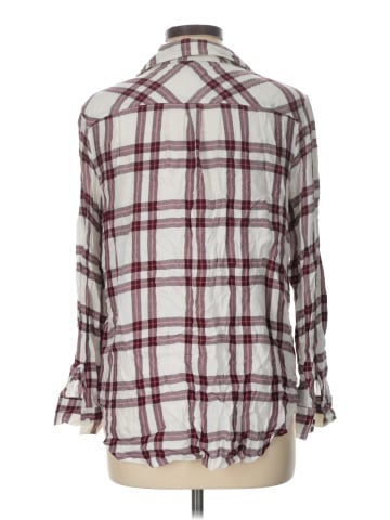 a.n.a. A New Approach 3/4 Sleeve Button-Down Shirt (view 2)