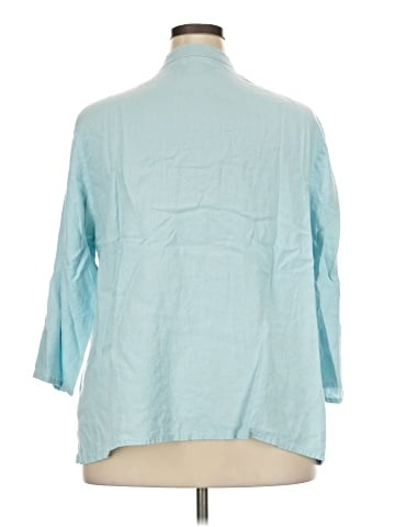 JM Collection 3/4 Sleeve Blouse (view 2)