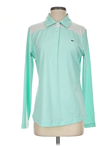 Vineyard Vines Performance Long Sleeve Polo (view 1)