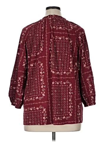Style&Co 3/4 Sleeve Blouse (view 2)
