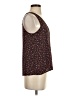 Allison Joy 100% Polyester Burgundy Sleeveless Blouse Size XS - photo 4