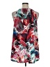 Essentials by Milano Red Sleeveless Blouse Size XL - photo 2