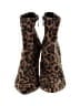Jessica Simpson Animal Print Brown Ankle Boots Size 8 1/2 - photo 2