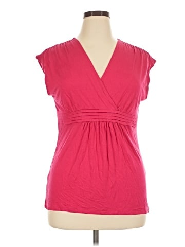 Ann Taylor Factory Sleeveless T-Shirt (view 1)