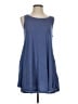 Shein Solid Blue Casual Dress Size 2 - photo 1