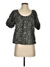 Universal Thread 100% Cotton Black Short Sleeve Blouse Size XS - photo 1