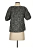Universal Thread 100% Cotton Black Short Sleeve Blouse Size XS - photo 2