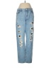 Refuge Hearts Blue Jeans Size M - photo 1