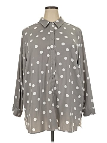 Susan Graver 3/4 Sleeve Blouse (view 1)