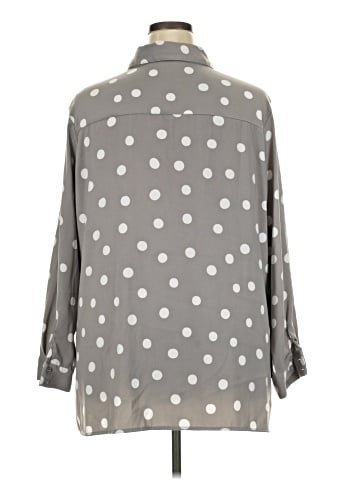 Susan Graver 3/4 Sleeve Blouse (view 2)