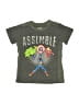 Marvel Gray Short Sleeve T-Shirt Size 5 - photo 1