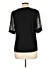 CeCe Black Short Sleeve Top Size L - photo 2