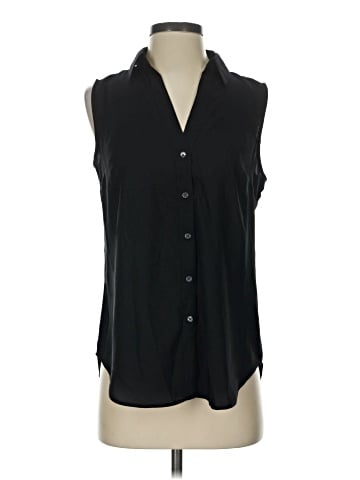 Ann Taylor Sleeveless Button-Down Shirt (view 1)