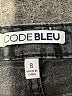 Code Bleu Solid Black Jeans Size 8 - photo 4