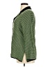 misook 100% Acrylic Houndstooth Brown Green Jacket Size XL - photo 5
