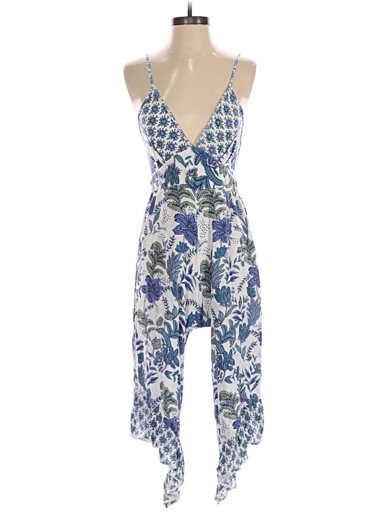 Pre-owned Angie Romper In Blue