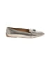 Talbots Metallic Silver Flats Size 7 - photo 1