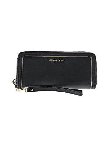 MICHAEL Michael Kors Leather Wristlet (view 1)