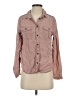 Universal Thread 100% Lyocell Pink Long Sleeve Button-Down Shirt Size XS - photo 1