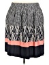 George Chevron-herringbone Blue Casual Skirt Size 18 - photo 1