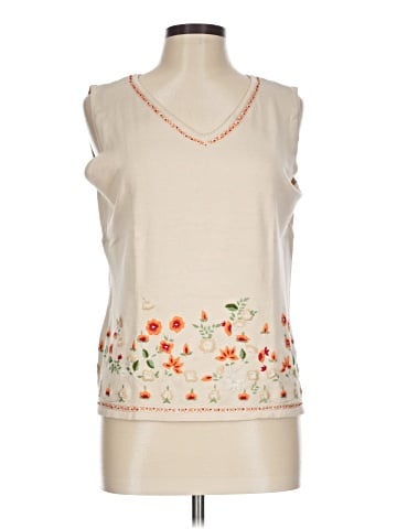 Peter Nygard Sleeveless Blouse (view 1)