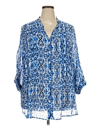 Ruby Rd. 3/4 Sleeve Blouse (view 1)