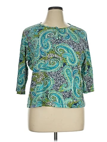 Kim Rogers 3/4 Sleeve Top (view 1)