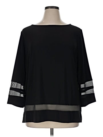 Jones New York Signature 3/4 Sleeve Top (view 1)