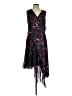 DKNY 100% Polyester Black Cocktail Dress Size 12 - photo 1
