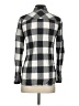 J.Crew Checkered-gingham Gray Long Sleeve Button-Down Shirt Size 4 - photo 2