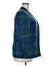 TanJay Plaid Blue Blazer Size 18 - photo 4
