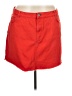 ASOS Solid Red Denim Skirt Size 18 - photo 1