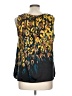 Apt. 9 100% Polyester Black Sleeveless Blouse Size L - photo 2