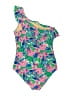 J.Crew Tropical Pink One Piece Swimsuit Size M - photo 2