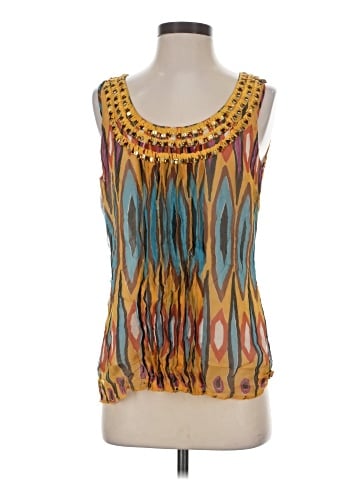 Tory Burch Sleeveless Silk Top (view 1)