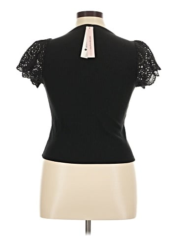 Aqua Short Sleeve Top (view 2)