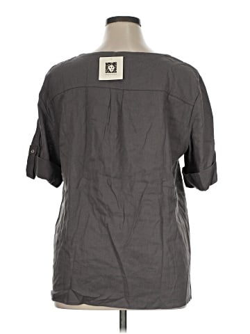 Anne Klein Short Sleeve Blouse (view 2)