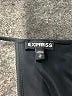 Express 100% Polyester Black Silver Sleeveless Blouse Size M - photo 7