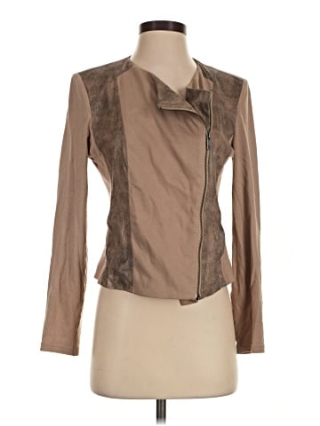 G by Giuliana Rancic Faux Leather Jacket (view 1)