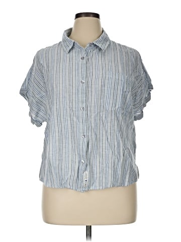 Lucky Brand Short Sleeve Button-Down Shirt (view 1)