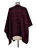 Talbots Burgundy Poncho Size Med - Lg - photo 2