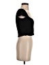 Reformation Black Short Sleeve Top Size S - photo 4