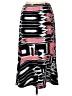 Notations Graphic Black Casual Skirt Size L - photo 2