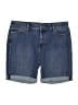 Talbots Blue Denim Shorts Size 12 - photo 1