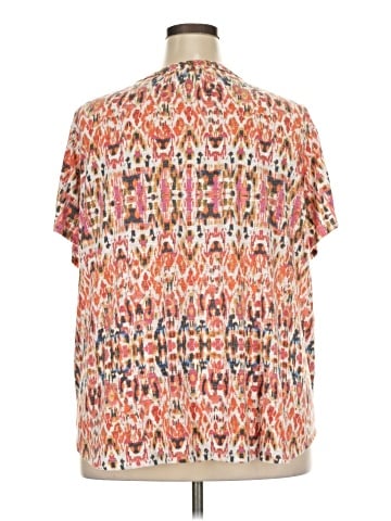 Rose + Olive Short Sleeve Blouse (view 2)