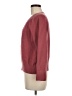 Old Navy Solid Burgundy Pullover Sweater Size Med Petite - photo 5