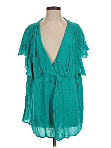 Kiyonna Short Sleeve Blouse (view 1)
