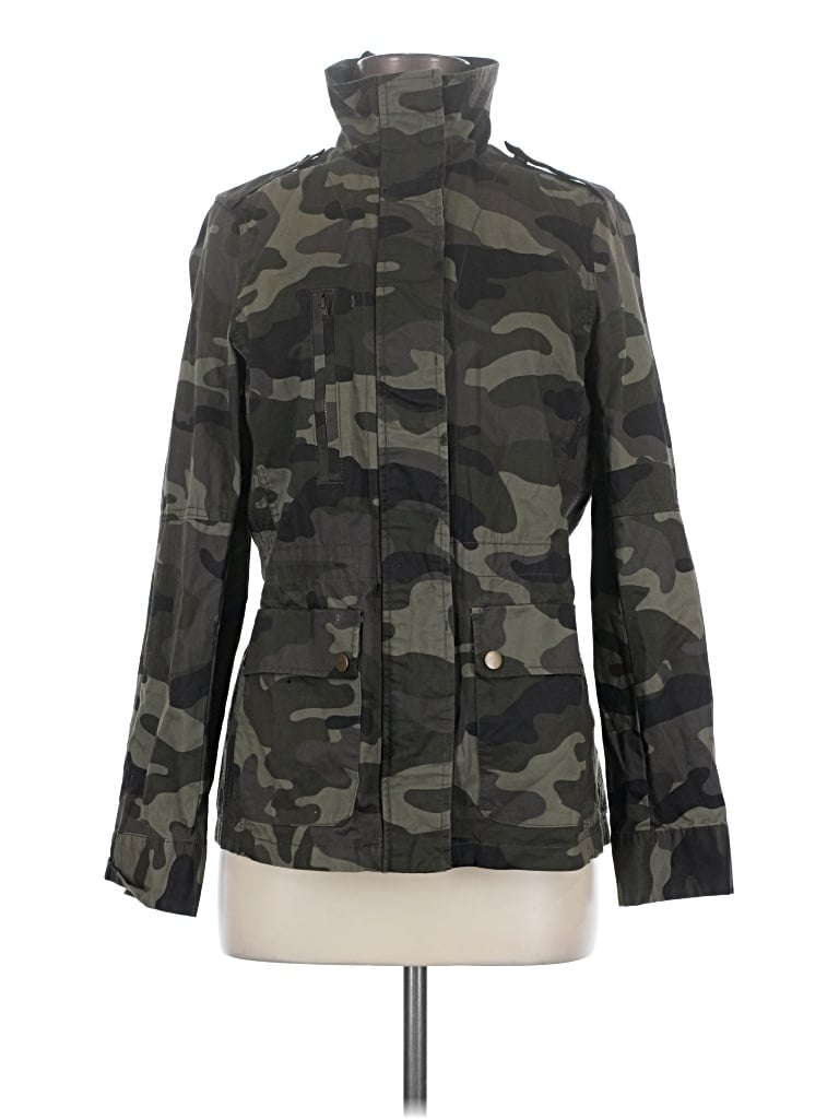 Pre-owned Love Tree Jacket In Green